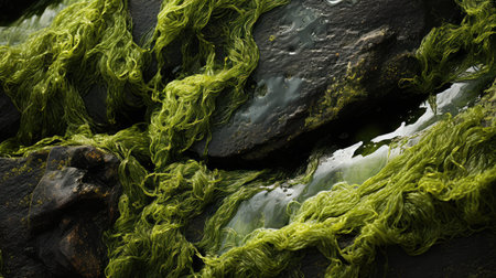 tidal seaweed textureの素材