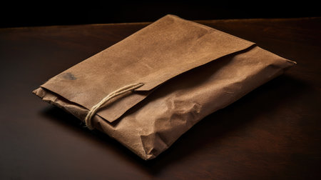 closeup dark brown paperの素材