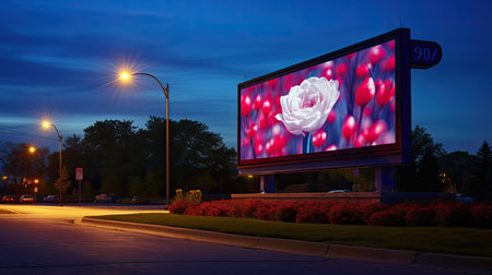 display billboard lightsの素材