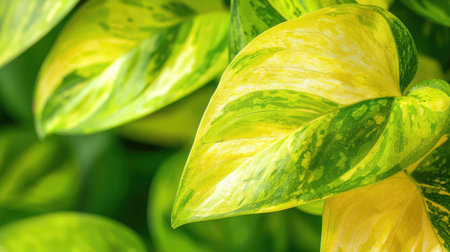 green golden pothosの素材