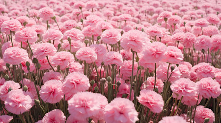 bloom pink dianthusの素材