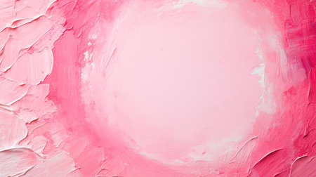 brushstrokes pink paint circleの素材