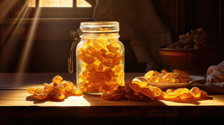 sunlight golden raisinsの素材