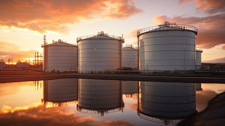 effect oil storage tanksの素材