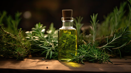 mint herbal oilの素材