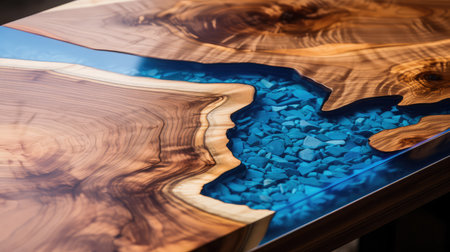 walnut epoxy woodの素材