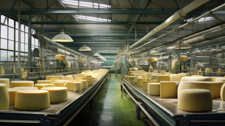 farm industry cheese productionの素材