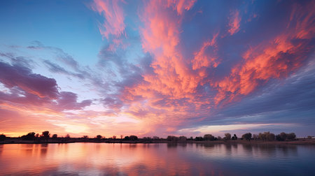 serene clouds blueの素材