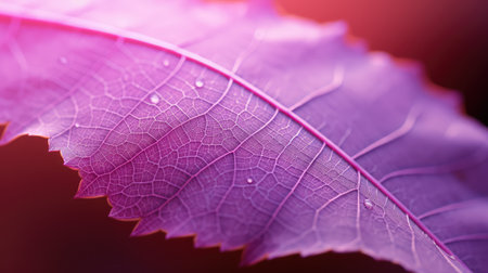 up pink leafの素材