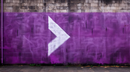 wall purple check markの素材