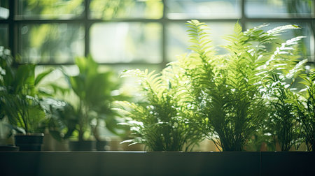 relaxation blurred interior plantsの素材