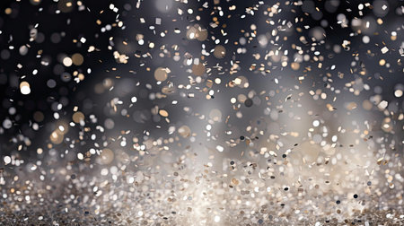 joy confetti glitter silverの素材