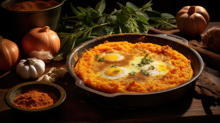 pie rustic sweet potatoの素材