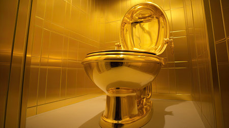 curiosity golden toiletの素材