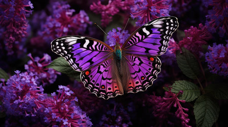 nature purple dayの素材