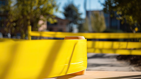 safety yellow tape rollの素材