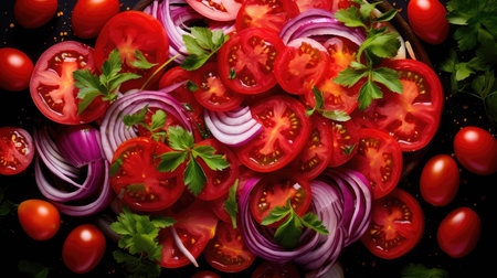 vegetables healthy tomato redの素材