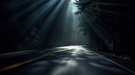 speed road darkの素材