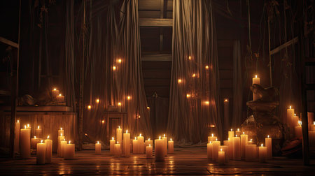 flicker glimmering lightの素材