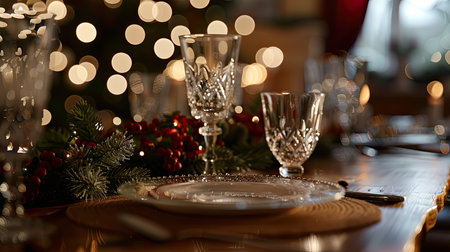 festive blurred christmas interior homeの素材