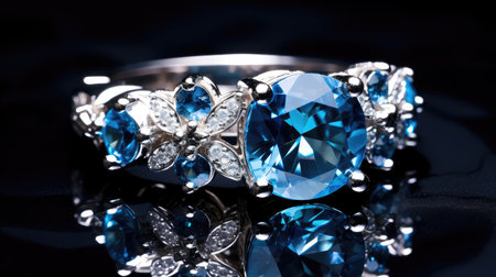 sparkle blue magicの素材