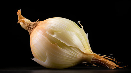 bulb leaf onion isolatedの素材