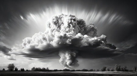 fallout atomic bomb cloudの素材