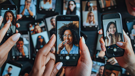 smartphones cellular technologyの素材