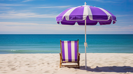 striped purple and whiteの素材