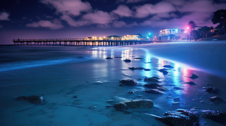pier blue lightsの素材