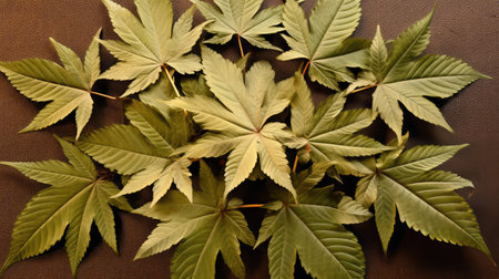 leaves california buckeyeの素材