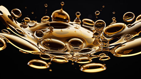 s oil drop goldの素材