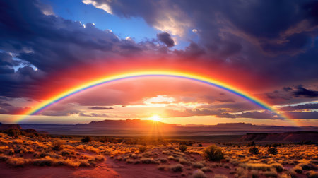 horizon rainbow sunの素材