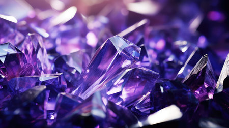 macro purple and silverの素材