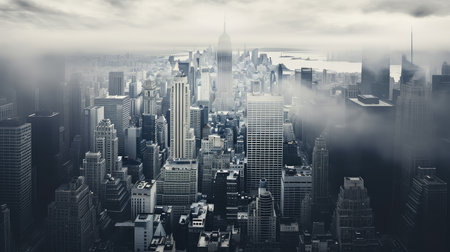 aerial gray linesの素材