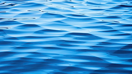 reflection blue geometricの素材
