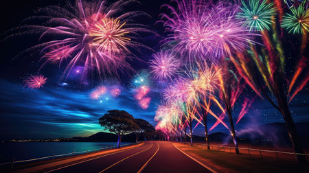 bursts lights effectの素材