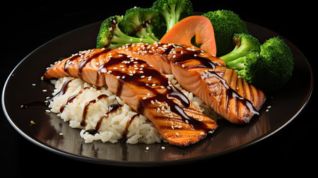 dish meal rice whiteの素材