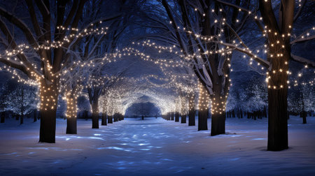 s christmas light strandsの素材