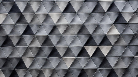 fabric gray triangle patternの素材