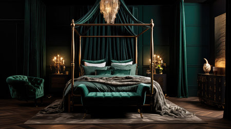 grand luxury interior darkの素材