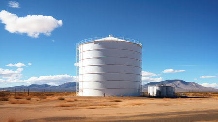 industry oil tankの素材