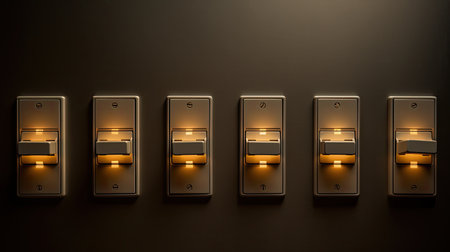 es light switch on offの素材