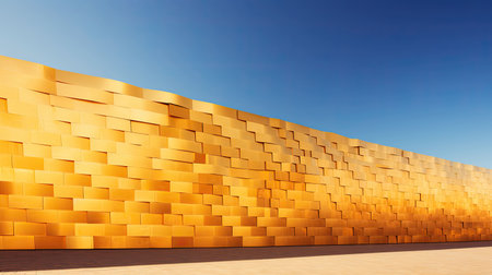 tiles golden wallの素材