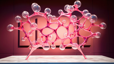 gallery pink moleculeの素材