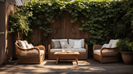 backdrop brown fenceの素材