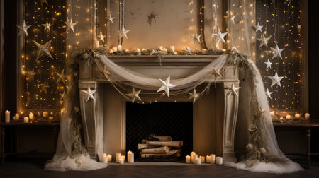 cozy star garlandの素材