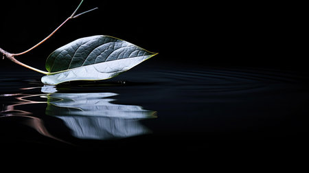 photograph leaf darkの素材