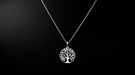 necklace sterling silver jewelryの素材