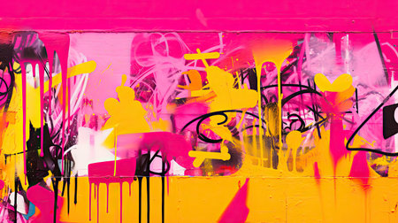 canvas pink yellow backgroundの素材